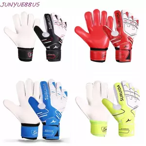 JUNYUE88US 1 Đôi Găng Tay Thủ Môn, Size 5-10 Găng Tay Thủ Môn Bóng Đá Trẻ Em Chống Trơn Trượt, Găng Tay Thủ Môn Trò Chơi Chuyên Nghiệp Dày Cao Su Thi Đấu Người Lớn / Trẻ Em / Trẻ Em