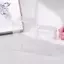 Hộp HFTOY Màn hình lưu trữ Ra Tủ trưng bày búp bê đơn Thảm bong bóng Hộp lưu trữ Màn hình tay trong suốt chống bụi Bbox ~