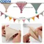 <cosyh>Cotton Flags Indoor Outdoor Use Reusable Design Versatile Hanging Options