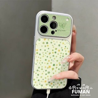 Ốp Điện Thoại Hoa Xanh Mùa Xuân Cho Xiaomi 17 Pro Max 15 15T 14 14T 13 13T 12 Ultra 12T 12S 12X Mi 11i 11X 11 Lite Pro 5G 4G Da PU Ốp Lưng Lưới Bướm Vỏ Mềm