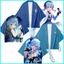 SY3 Hololive Vtuber Haori Cosplay Kimono Hosimati Suisei Unisex Cardigan Anime Áo dáng rộng Áo khoác ngoài Plus Size Y