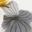 YHMSP3949 Mỏng Miếng Dán Mùa Hè Ren Trắng Muỗi Lưới Váy Gạc Váy Lỗ Có Sẵn Organza Thêu Hoa Thiết Kế