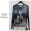 Milyfashion Hoạt Hình Cáo In Gạc Áo Thun Dài Tay Mùa Hè Phong Cách Mới Rời Mỏng Hơn Nhìn Xuyên Qua Kem Chống Nắng Top