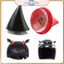 POWER 2 Chiếc Mũ Bảo Hiểm Xe Máy Góc Dễ Thương Cao Su Sừng Trang Trí Motocross Full Face Off Road Mũ Bảo Hiểm Trang Trí Phụ Kiện Xe Moto.