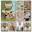 Anime Noisy Gia Đình Poster Không Khung Tranh Canvas Bắc Âu Trang Trí Phòng Trẻ Em