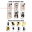 25 / 35cm Người Phụ Nữ Ngắn Đen Tóc Giả Toàn Đầu Tóc Giả Thường Ngày Cho Chụp Ảnh Sân Khấu Phim Tóc