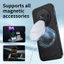 Ốp điện thoại từ tính giá đỡ sợi carbon da cho Honor X9C/X9B/X9D 5G 4G 2026, chống sốc, có giá đỡ