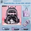COMBO 3in1 Balo Kuromi, Cinamon, Melody dễ thương chống nước cho bé gái tiểu học- kimbunshop1515