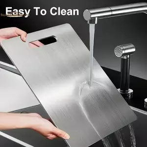 TRTR Thép Không Gỉ Bảng Và Thớt Nhà Bếp Hộ Gia Đình Thiện Hai Mặt Thớt Blo Nhào Bột Ban VN