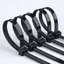 FUHUIOT 400 Dây buộc cáp Nylon, nhiều kích cỡ khác nhau Dây buộc dây có độ bền kéo cao, Dây buộc dây tự khóa Dây buộc đa năng màu đen Sử dụng trong nhà