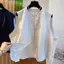 Áo vest cao cấp dành cho nữ mùa hè phiên bản Hàn Quốc dáng rộng thon gọn hơn Áo vest không tay phong cách mỏng Áo vest hàng đầu
