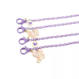Lina Bell Hoạt Hình Dây Mặt nạ Chống Mất Dây Xích Kính Dây Xích Acrylic Shellie Rose Mask Chain