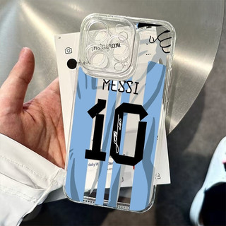 Số sọc xanh 10 Chất Liệu Trong Suốt Chống Trơn Trượt Thích Hợp Cho iPhone 17 Pro 15 ProMax 7plus 13 Pro Max 15 Pro 11 Pro 12 XS 14 ProMax 16 Vỏ Điện Thoại Vân Tay Chống Dính Trong Suốt