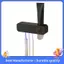 Giá đỡ bàn chải đánh răng Treo tường Bàn chải đánh răng Giá lưu trữ Phụ kiện phòng tắm Giá đỡ bàn chải đánh răng Màu đen