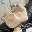 PlumHOUSE Nữ Sang Trọng Túi Xách Ruched Tay Cầm Nhỏ Nữ Đeo Vai Túi Tote Thường Ngày Nửa Mặt Trăng Hobos Túi Mùa Đông VN