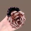 MAUROPOLI Phong Cách Mới Satin Hoa Hồng Scrunchy Dây Buộc Tóc Độ Đàn Hồi Cao Không Bị Tắc Tóc Sang Trọng Tất Cả Trận Đấu Phụ Kiện Tóc