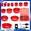 Cho Dụng Cụ Chế Biến Gỗ 16 Lỗ Bộ Cưa Cốc Khoan Mũi Cho Gỗ Nhựa PVC Kim Loại 19-127mm Cho Gỗ Vương Miện