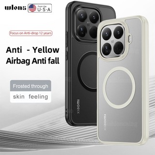Dành Cho Xiaomi17T Pro Vỏ Cho Xiaomi 17T Pro 17TPro 1 7 17 T Pro Xiaomi17TPro Ốp Lưng TPU Trong Suốt Vỏ Điện Thoại Acrylic Từ Tính Với Áo Giáp Sạc Không Dây Ốp Lưng Chống Sốc