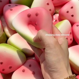 Trái Cây Squishy Đồ Chơi Mùa Hè Dưa Hấu Phục Hồi Chậm Lỗ Thông Hơi Âm Nhạc Pinch