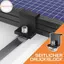 Houdou 1 Bộ Bảng Điều Khiển Năng Lượng Mặt Trời Gắn Cố Định Kẹp Có Thể Điều Chỉnh Braet Cuối & Kẹp Giữa Bảng PV Kẹp Cho Bảng Điều Khiển Năng Lượng Mặt Trời PV Lắp Đặt Phụ Kiện VN