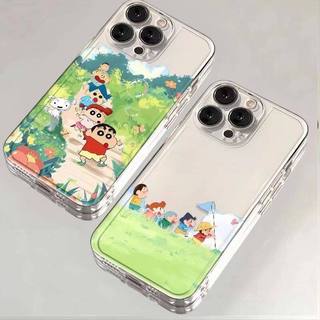 Ốp Lưng Cho Huawei Honor X7D X9D X6C X8C X7B X8B X9B X7A 90 Lite X9A 5G Y9 Prime 2019 Vỏ Điện Thoại Di Động Hoạt Hình Crayons shin-chans Dễ Thương Chống Sốc Trong Suốt Ngộ nghĩnh Mềm Mại