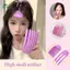 Springevenstar 1 / 2 Chiếc Tóc Tóc Lông Tơ Tự Nhiên Kẹp Tóc Không Có Con Lăn Nhiệt Tạo Kiểu Tóc Nổ Kẹp Tóc Nữ Dụng Cụ Uốn Tóc Dụng Cụ Tạo Kiểu Springevenstar