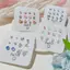 Nhíp 1 Bộ Dễ Thương Nhiều Màu Sắc Sáng Bóng Đá Trái Tim Hình Bướm Bông Tai Dành Cho Nữ Bé Gái Bông Tai Thời Trang Trang Trang Sức Dự Tiệc Quà Tặng VN