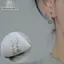Tweeduj Vintage Mới Phong Cách Trung Hoa Bông Tai Ngọc Nữ Giả Tinh Tế Ngọc Chalcedony Bông Tai VN