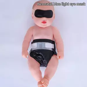 PNPIA- Miếng dán mắt bịt mắt cho bé sơ sinh Tránh ánh sáng thoáng khí Bảo vệ ánh sáng xanh Kính quang trị liệu Lưới chiếu xạ Miếng dán mắt miễn phí