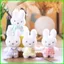 PS1 Miffy Plushie Hoạt Hình Dễ Thương Sang Trọng Móc Khóa Nhồi Bông Túi Đồ Chơi Quyến Rũ SP1