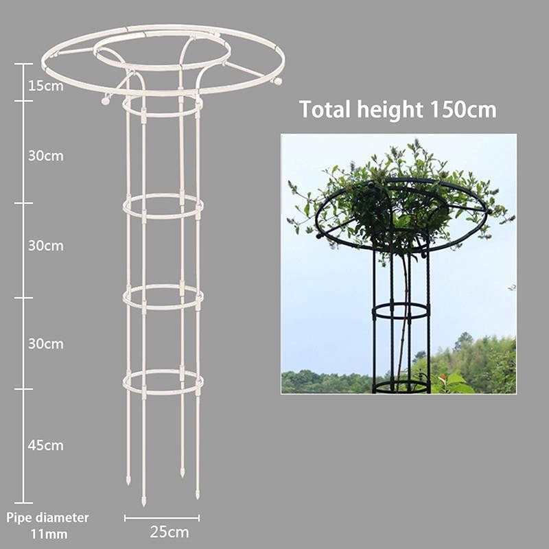 Springevenstar giàn leo cây vườn dạng dù, hỗ trợ cây leo, tự lắp DIY, phù hợp chậu hoa, Springevenstar