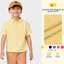 Áo Polo Kids Regular Cổ Ép Có Xẻ Tà thun trẻ em mềm mại thoáng mát KCPO26A001