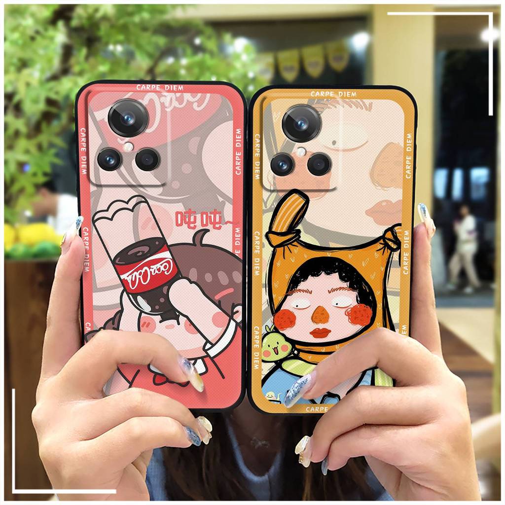Ốp Điện Thoại OPPO Realme GT2 5G TPU Mềm Bảo Vệ Toàn Bộ, Chống Va Đập, Chống Bụi Bẩn, Chống Thấm Nước, Họa Tiết Graffiti Dễ Thương