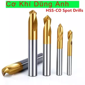 Dao vát mép, khoan tâm, góc 60 độ, 90 độ phủ TiN chống mài mòn Hàng Đài Loan tốt