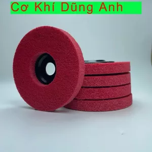 Nỉ Đánh Bóng Inox, Đánh Bóng Đá, Nỉ Đỏ Hiệu LIONKING 100X13mm