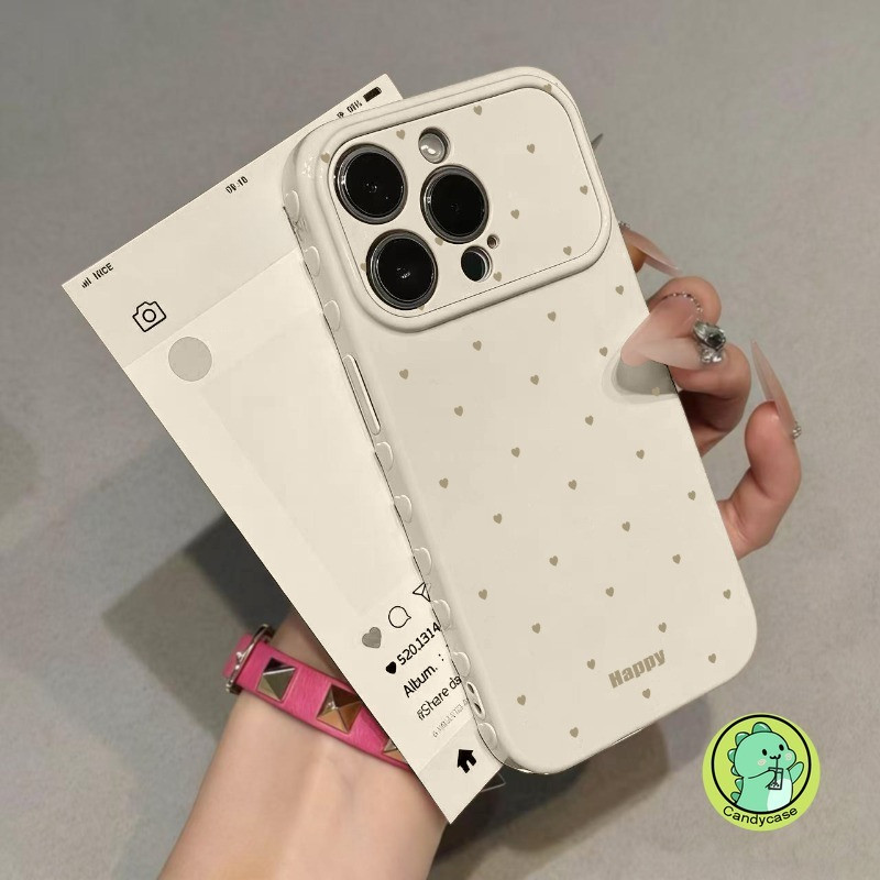 Ốp Điện Thoại Trái Tim Tình Yêu Bên Cho Redmi Note 15 14 13 Pro Plus 12 11 11T 11S Turbo 5 Max 5G 4G Vỏ Sang Trọng Dễ Thương Đơn Giản Thanh Lịch Vỏ Mềm Chống Sốc