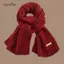 AqToCna Khăn quàng cổ Hàn Quốc dành cho nữ Mùa thu đông Khăn quàng cổ dệt kim nhiệt thiên tính Khăn Unisex Khăn quàng cổ dài Ấm hơn Quà tặng AqToCna