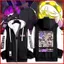 YB1 Sát Nhân Máy Bay Không Người Lái Uzi anime Dây Kéo Áo Khoác Áo Unisex Top Vải BY1