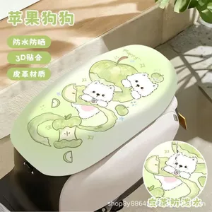 Xe Điện Hoạt Hình In Hình Ghế Xe Tay Ga Da Ghế Đa Năng Dễ Thương Chống Thấm Nước Điện Ghế Xe Máy CIVP