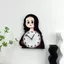 Hoạt Hình Mona Lisa Im Lặng Đồng Hồ Treo Tường Phòng Khách Phòng Ngủ Mẫu Giáo Đồng Hồ Trang Trí Dễ Thương Cho Cửa Hàng Đồ Chơi Nhà Hàng