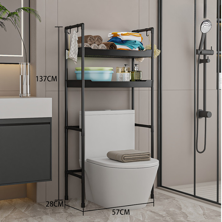 Kệ Máy Giặt Đa Năng HomeMate 3–4 Tầng Khung Thép Carbon Chắc Chắn, Kệ Để Đồ Nhà Tắm Tiết Kiệm Không Gian
