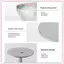 JRP 2023 Mới Cốc Thép Không Gỉ Cốc Kem Món Tráng Miệng Salad Bát Trái Cây Đĩa Sna Món Ăn KTV Thanh Tiếp Liệu JRP