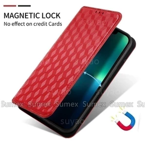 Lưới Bao Da Từ Tính Cho Samsung Galaxy A57 A37 A17 A07 4G 5G LTE Vỏ Điện Thoại Đứng Khe Cắm Thẻ Ví Vỏ Chống Sốc Samsunga57 Samsunga37 2026
