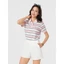 Áo Polo Nữ Yody Phom Regular Kẻ Ngang WCPO26S014