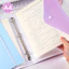 Bìa còng đa năng A4 màu pastel để đựng tài liệu học tập A4, Bìa còng 4 lỗ, Bìa nhựa PP, Trong suốt, Lưu trữ đề thi