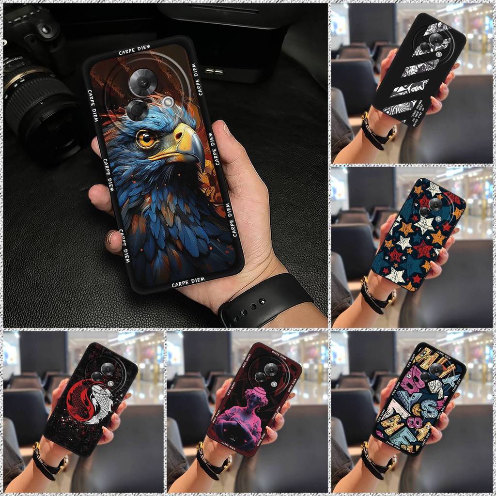 Ốp lưng chống sốc Meizu Lucky08 TPU bọc toàn diện, chống bụi bẩn, chống thấm nước, họa tiết graffiti hoạt hình thời trang