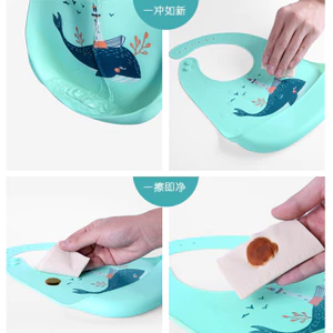 Bữa ăn hàng ngày Chống thấm nước cho trẻ sơ sinh Yếm ăn hàng ngày Bữa ăn không thấm nước cho bé Đồ dùng cho trẻ sơ sinh ZYC5