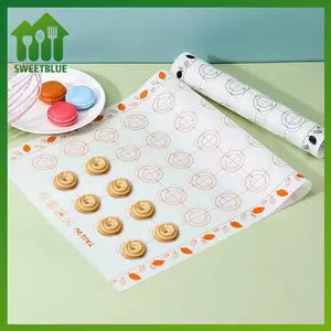 SWEET Silicone Macaron Nướng Thảm Non Sti Fondant Cookie Pad Lò Nướng Tấm Lót Bánh Ngọt Dụng Cụ Cán Bột Thảm n