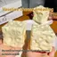 Đồ chơi kẹp phô mai YICA, Quả bóng căng thẳng khối phô mai Jumbo chống căng thẳng, Nhào họa tiết mực có thể định hình ASMR Đồ chơi căng thẳng giác quan cho trẻ em Người lớn