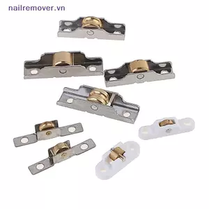 1Pc Cửa Sổ Bằng Thép Không Gỉ Ròng Rọc Cửa Trượt Con Lăn Chạy Bánh Xe Tra Ròng Rọc MỚI